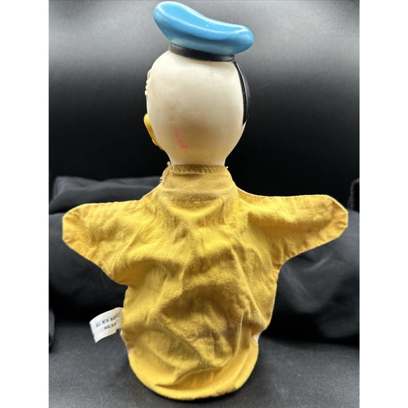 1950's Vintage Donald Duck Hand Puppet Walt Disney Production Japan Excellent 5M - Picture 8 of 14